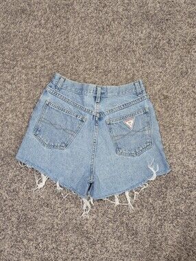 Vintage Palmettos Kmart High-Rise Light Blue Denim Cutoff Shorts